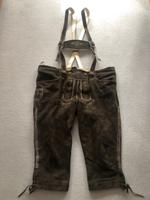 Lederhose Kniebund mit Hosenträger Größe 58 XXXL Distler Bayern - Burgau Vorschau