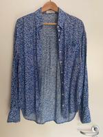 Lana Hemd Bluse Leopard blau Sommer 38 Hamburg-Nord - Hamburg Barmbek Vorschau