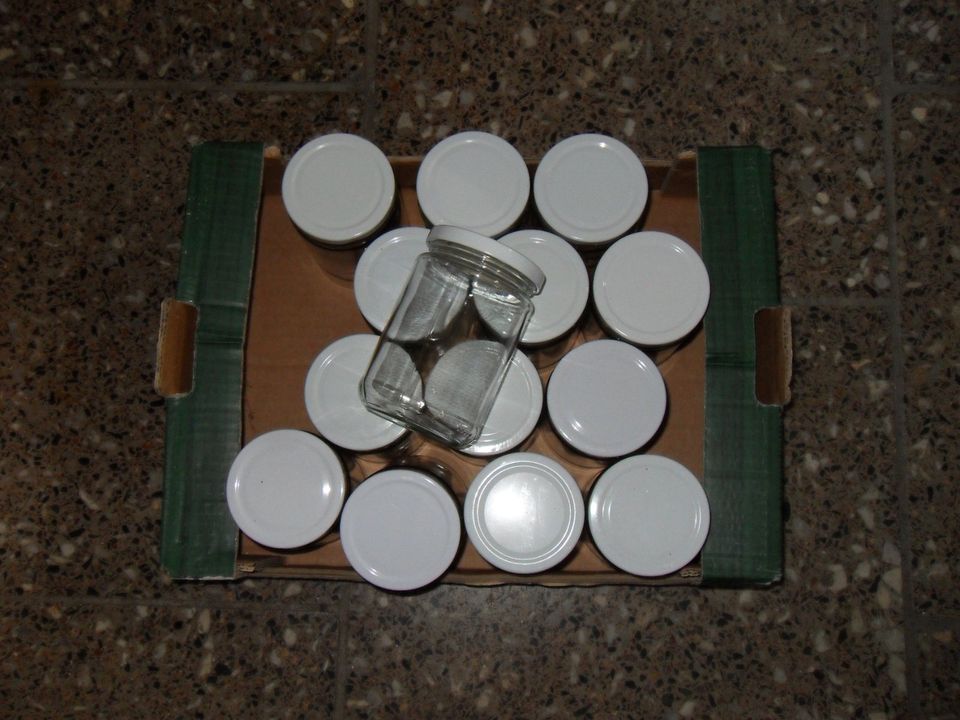 Marmeladengläser/ Einweckgläser  ( jeweils 6 Stück ) in Aue