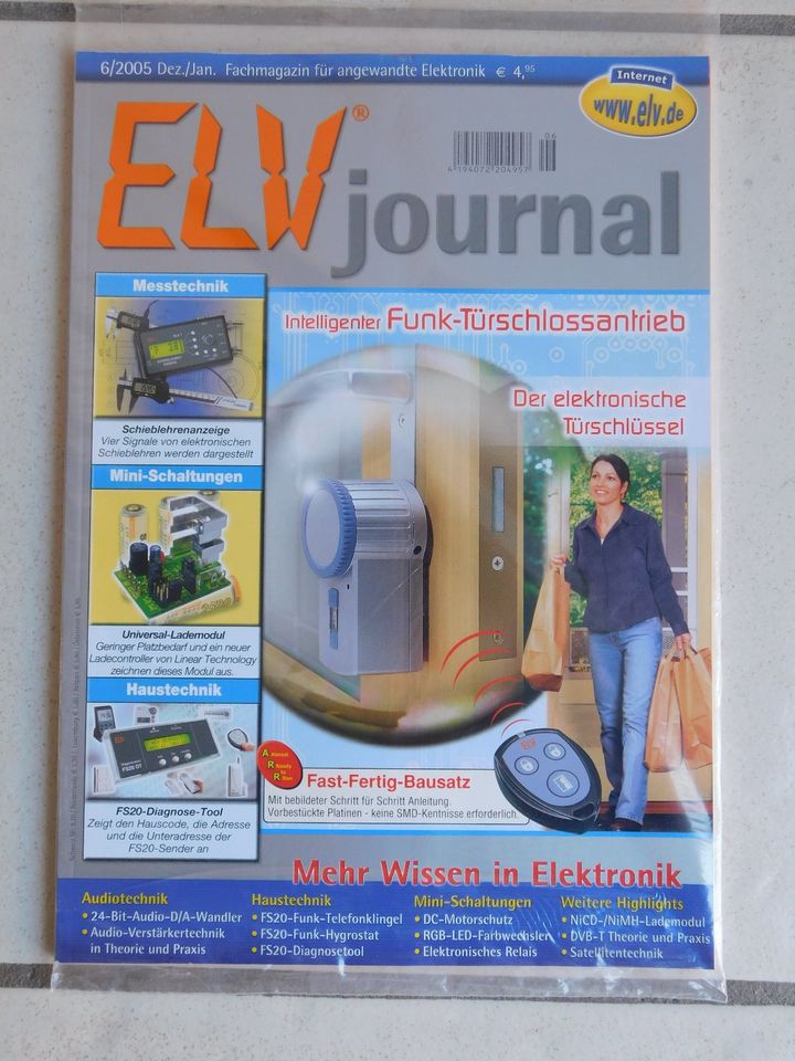 ELV Journal 2005 Messtechnik PC-Technik Schaltungen Modellbau in Hannover