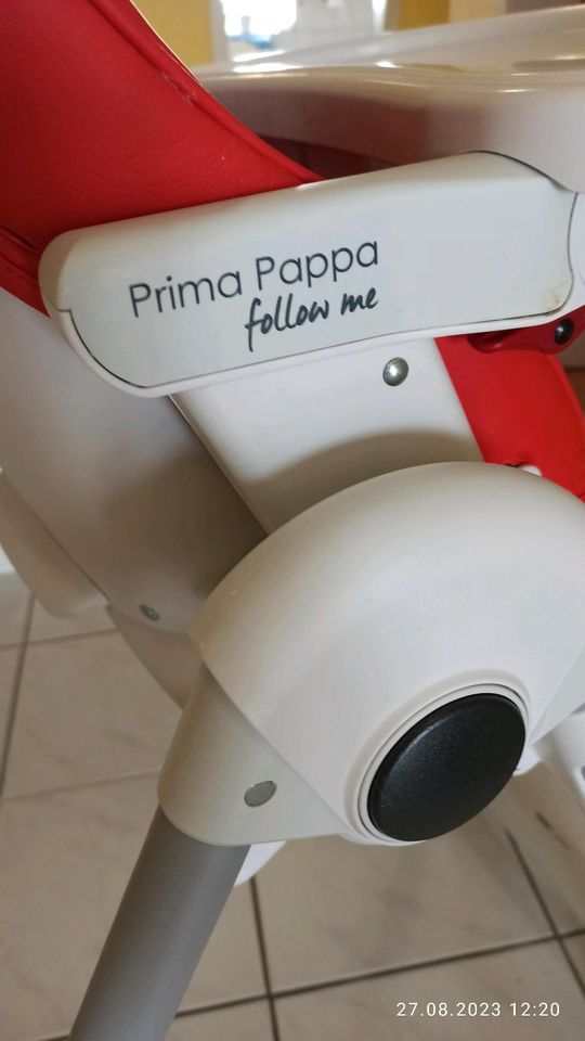 Hochstuhl Peg Perego Prima Pappa Follow Me Fragola Lederimitat in Limburg