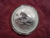 Lunar II 5 oz 2010 Tiger in Originalkapsel Saarland - Wadern Vorschau