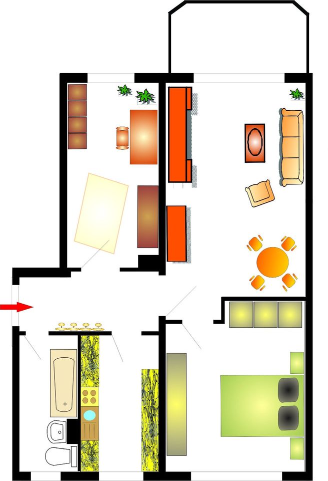 Attraktive Wohnung im Grünen!! in Hohenstein-Ernstthal