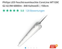 Feuchtraumlampe, LED, Leuchtstoffröhre, Lampe Carbort Niedersachsen - Stade Vorschau