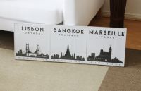 IKEA PJÄTTERYD Bilder Set Lissabon Bangkok Marseille 30x30cm Bayern - Gröbenzell Vorschau
