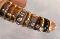 Gold/Silber Ring mit Swarovski Stein/verschiedene Größen Neu Nordrhein-Westfalen - Herford Vorschau