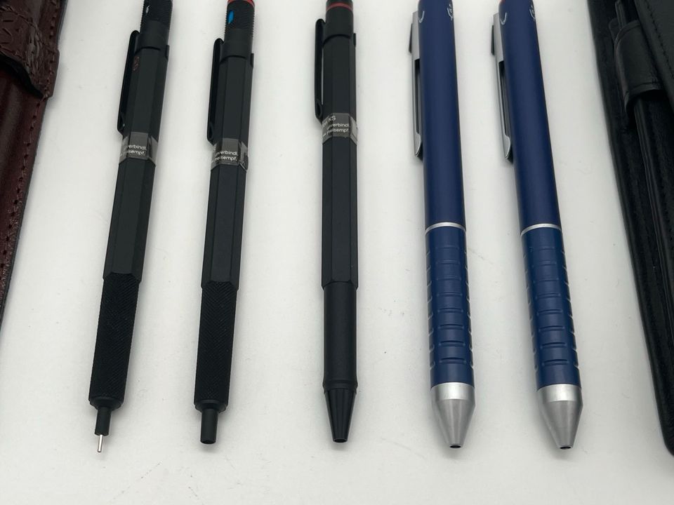 Rotring KS 600, Newton, Trio PEN in Südschacht