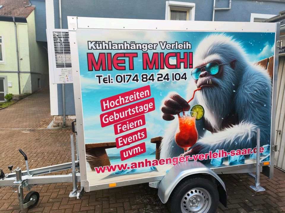 Kühlanhänger kühler mieten Kühlwagen in Sulzbach (Saar)