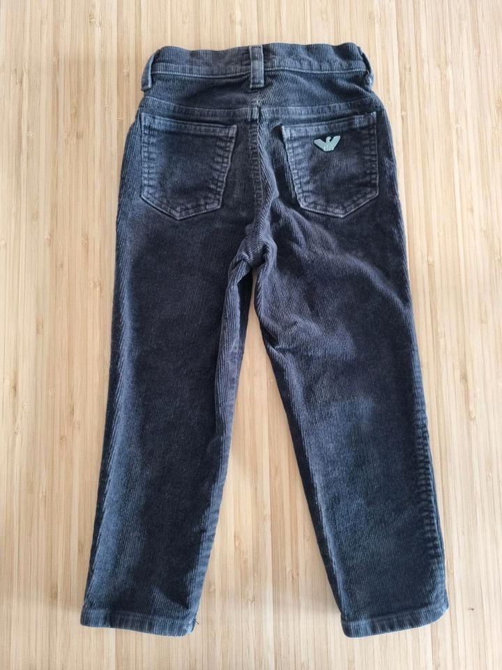 Armani Junior Baumwollhose schwarz, Gr.128 in Heilbronn