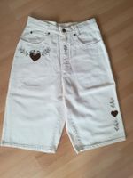 kurze Trachtenjeans Shorts hellbeige Gr. 38 neuwertig Bayern - Riezlern Vorschau