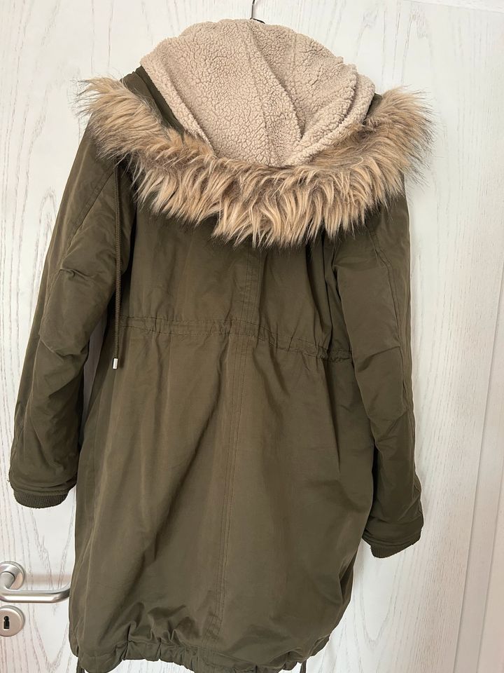 Umstandsjacke Parka h&m Gr m Khaki grün in Flörsheim am Main