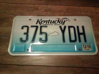 Original US Nummernschild Kentucky Hessen - Spangenberg Vorschau