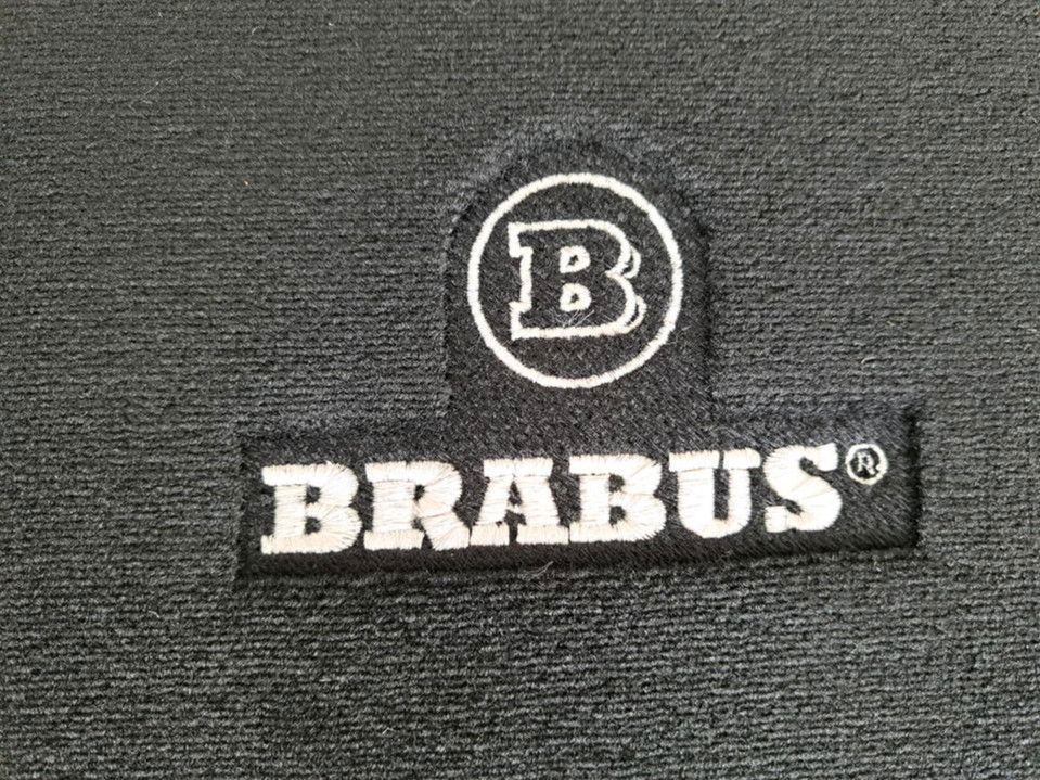 BRABUS MERCEDES SL R231 Fußmatten SCHWARZ SL63 AMG SL 500 350 in Schwäbisch Hall