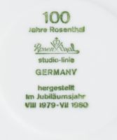 Aus Nachlass 100 Jahre ROSENTHAL Studio Line Unterteller Baden-Württemberg - Kornwestheim Vorschau