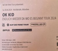 2 Ok Kid Konzertkarten München 13.06.2024 Neuhausen-Nymphenburg - Neuhausen Vorschau