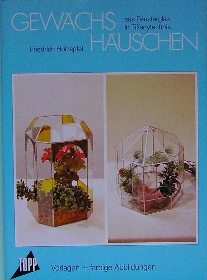 Bastel-u.Vorlagenhefte Glas-u. Blumenmalerei, Glasgravur, Tiffany in Eggebek