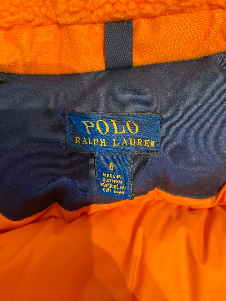 POLO Ralph Lauren Daunenjacke Parka Gr. 6 122 1. Hand blau in Erlangen