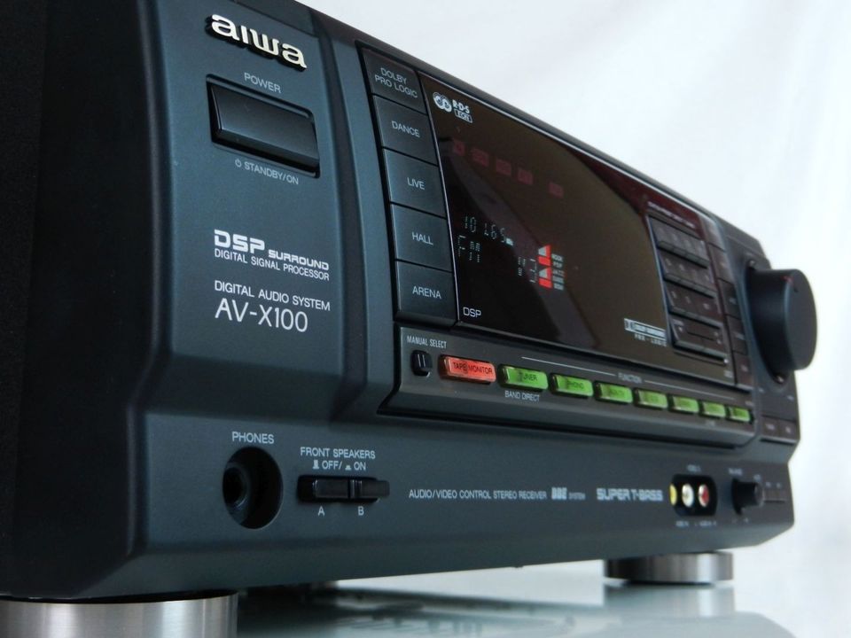 AIWA AV-X100EZ Audio- und Video-Receiver Top Zustand in Gummersbach