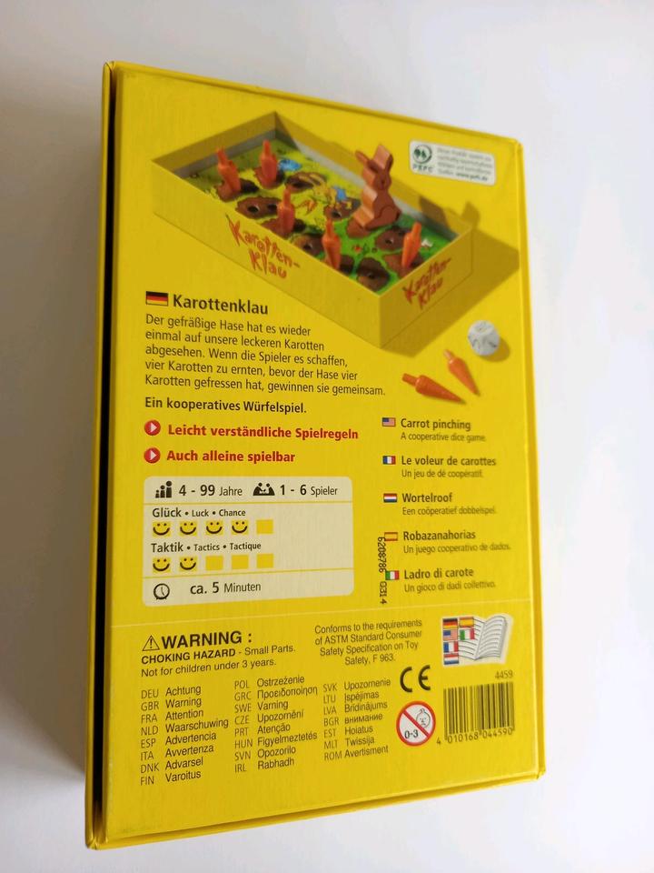 HABA 4459 - Würfelspiel - Karottenklau, Ab 4 Jahre, Mitbringspiel in Hamburg