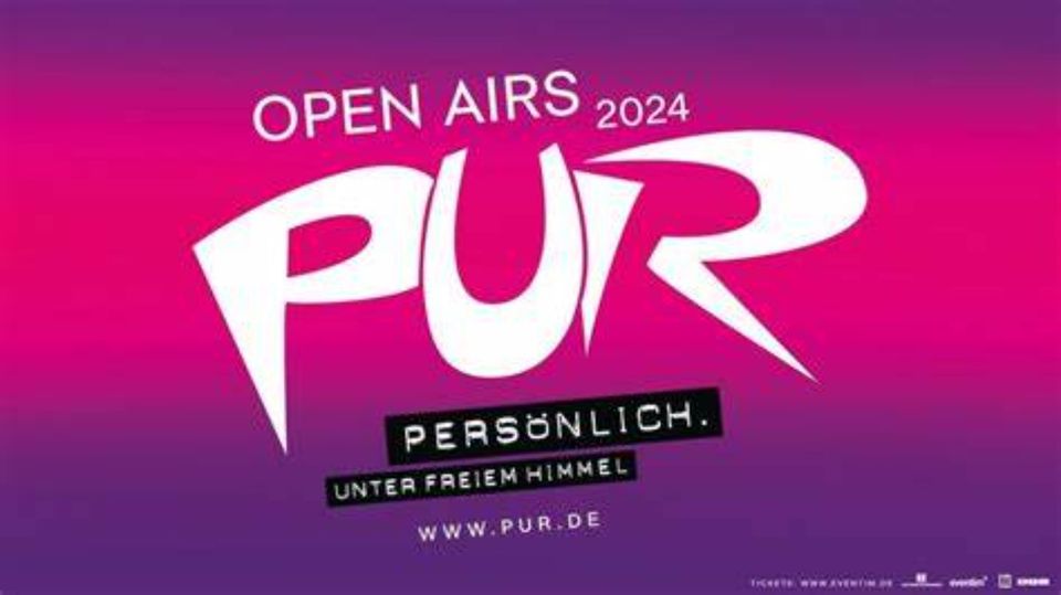 PUR Open Air Waldbühne Berlin 06.09.2025 19 Uhr in Berlin