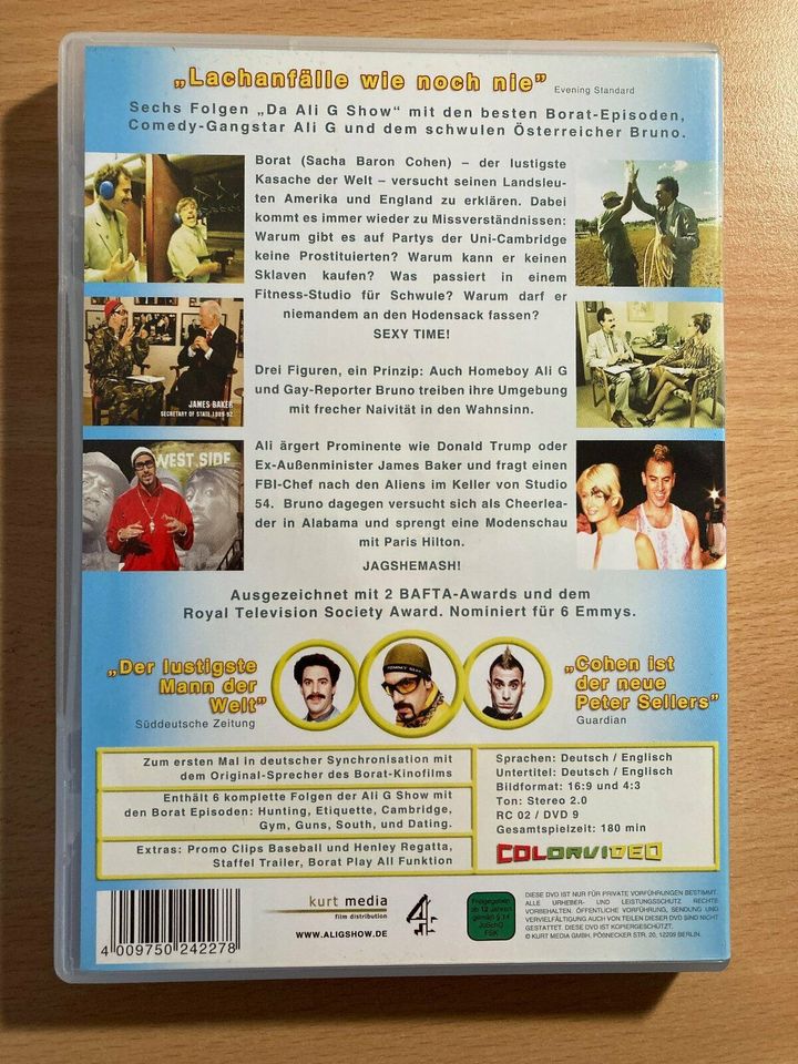 DVD "BORAT - Da Ali G Show" in Berlin