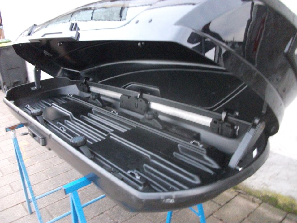 MOTION SPORT XT THULE DACHBOX DACHKOFFER JETBAG SKIBOX XL L 600 in Gau-Algesheim