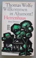 Thomas Wolfe: Willkommen in Altamont!/Herrenhaus/Die Herren von d Münster (Westfalen) - Mauritz Vorschau
