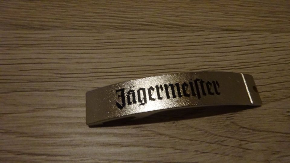 Flaschenöffner Jägermeister in Pockau