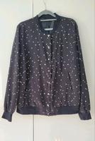 Blouson Collegejacke Übergangsjacke Bomberjacke dots Punkte Gr 44 Rheinland-Pfalz - Bellheim Vorschau