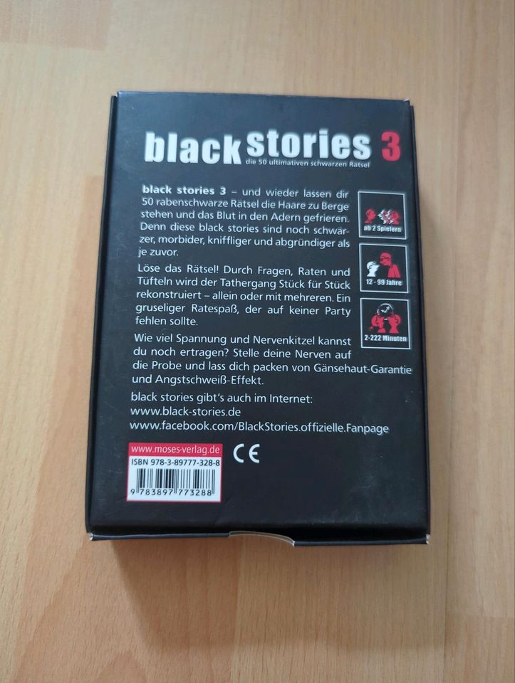 Black Stories Spiel in Berlin