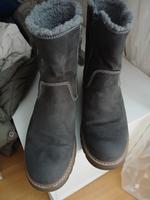 BENCH - Damen-Winterstiefel, Gr.40, Grau, gefüttert, Profilsohle Berlin - Hohenschönhausen Vorschau