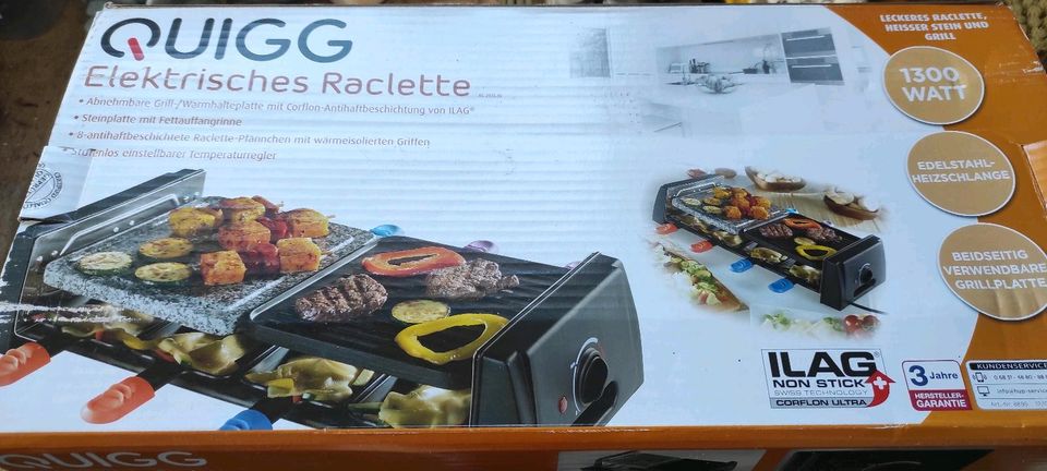 Elektrisches Raclette von Quigg in Wiesmoor