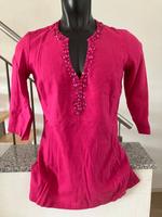 pinkfarbene Tunika Leinen / Viskose-Gemisch Gr. M, ca 38 Hessen - Darmstadt Vorschau