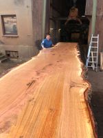 XXXXL 170x760 Eichenbohle EL GIGANTE Holztisch Tischplatte Baum Baden-Württemberg - Gomadingen Vorschau