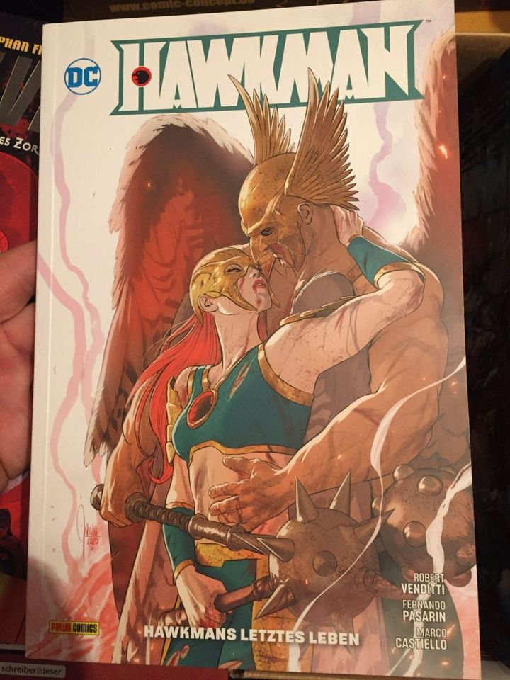 6 x Hawkman # 1- 5 plus Variant Panini 2019 - 2021 in Obernkirchen