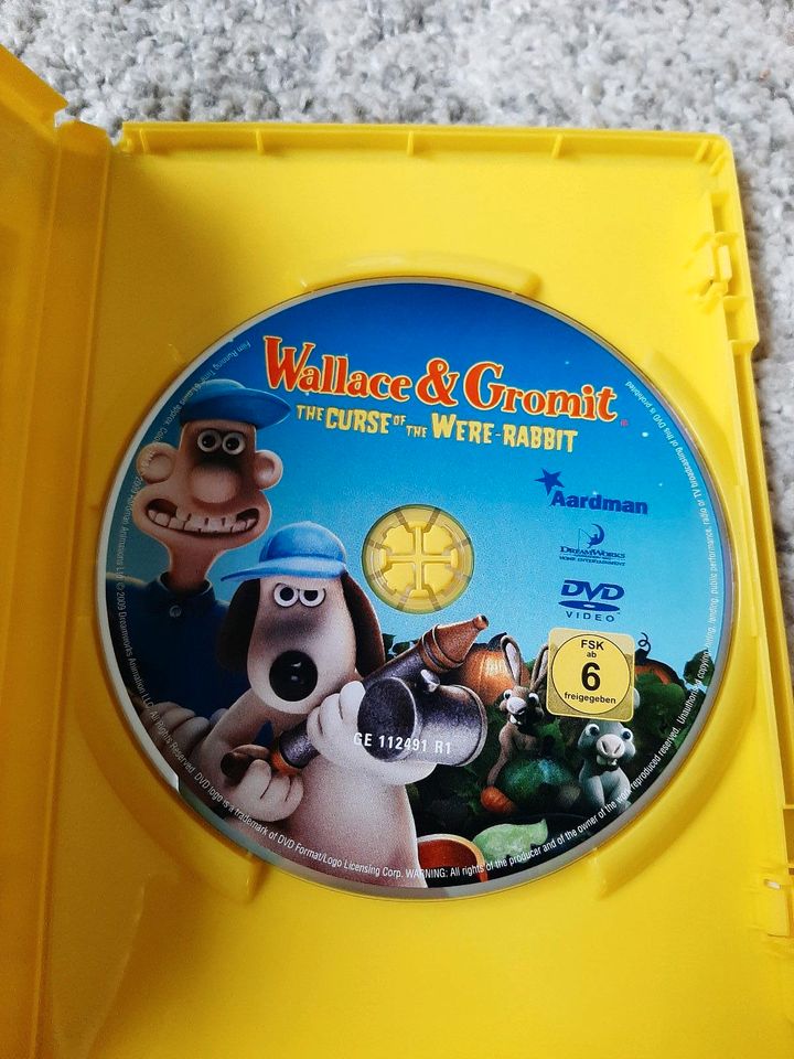 DVD Wallace&Gromit auf der Jagd nach dem Riesenkaninchen in Osnabrück