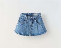 86 Zara Jeansrock skort Shorts Faltenrock Mädchen neu kurze Hose Nordrhein-Westfalen - Leverkusen Vorschau