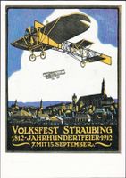 Postkarten Fotos Ansichtskarten Volksfest Straubing 1890 - 1950 Bayern - Straubing Vorschau