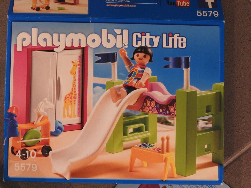 Playmobil 5579 - Kinderzimmer mit Hochbettrutsche City Life in Neuss