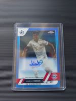 Kingsley Coman Blue Refractor Auto /150 Topps Chrome 2022 Musiala Baden-Württemberg - Weikersheim Vorschau