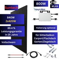 Balkonkraftwerk 840Wp Module + 800W WR mit WLAN: Autarky 8 Plus Herzogtum Lauenburg - Wentorf Vorschau