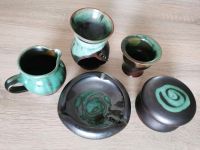 5er Set Vintage Keramik mit Stempel Bayern - Waldershof Vorschau