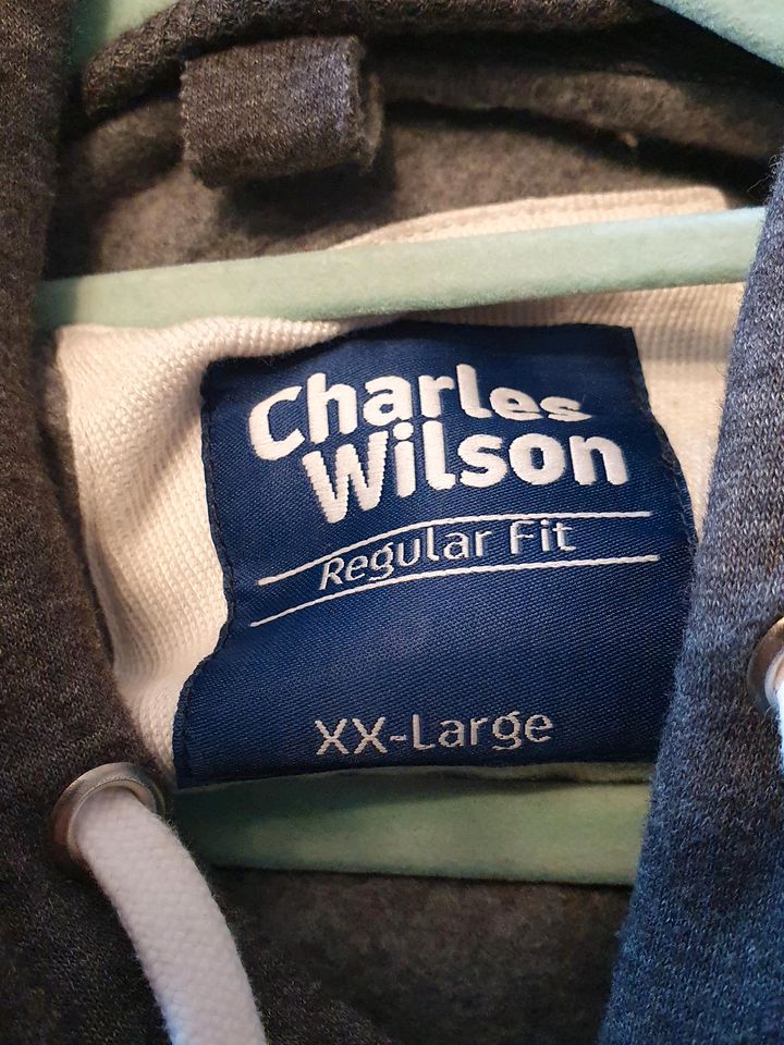 Neu Charles Wilson Hoodie Gr.XXL anthrazit grau in Schwedeneck