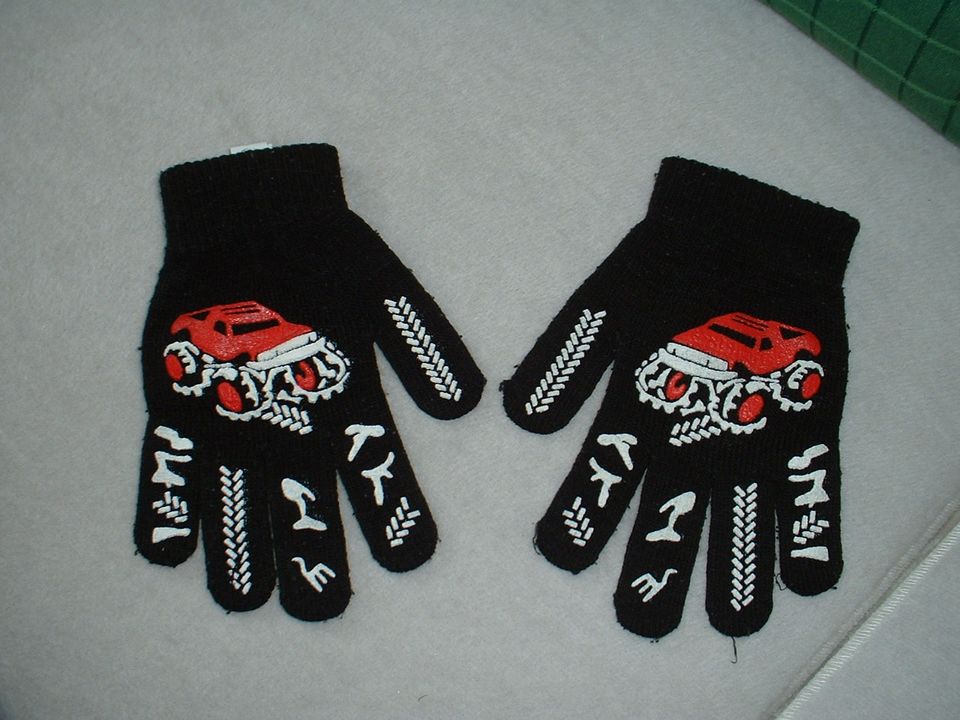 Monstertruck Strick-Handschuhe (Einheitsgröße ab ca. 8 Jahre) in Werl