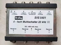 Neuling svs 5401 Multischalter 22 kHz 4 fach LNB Reciever Baden-Württemberg - Kornwestheim Vorschau