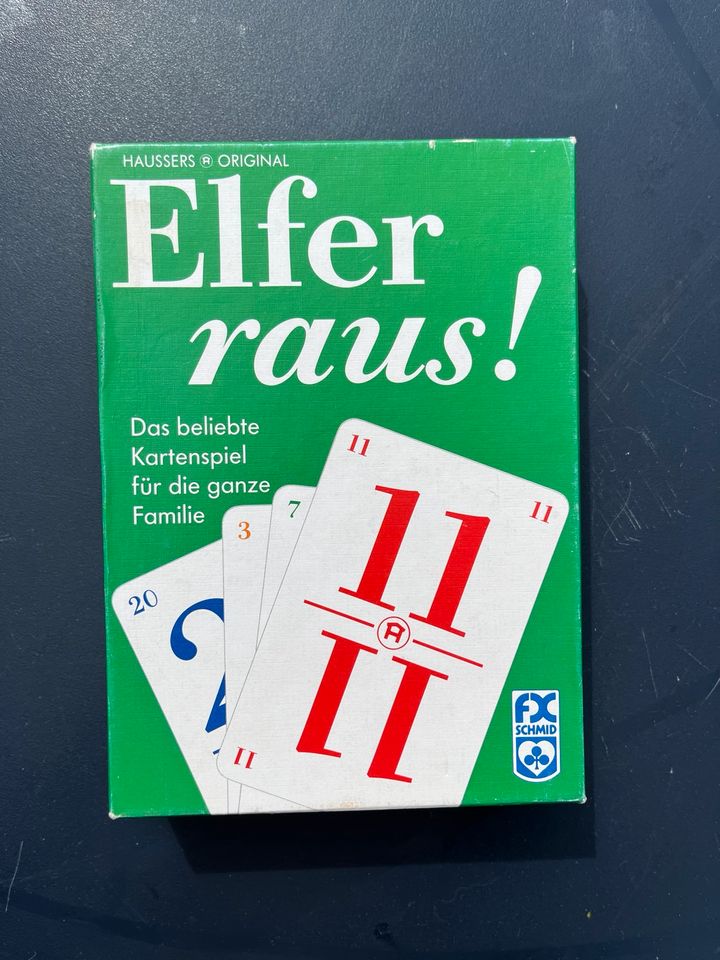Elfer raus! - Kartenspiel / Gesellschaftsspiel - alte Ausgabe in Bispingen