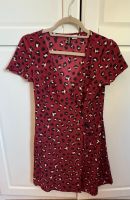 Kleid H&M s m 34 36 38 rot Leo wrapped dress Wickelkleid Niedersachsen - Thedinghausen Vorschau