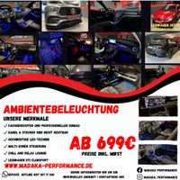 Nachrüstung Ambientebeleuchtung für Audi,VW,BMW,Mercedes,Urus Baden-Württemberg - Frickenhausen Vorschau