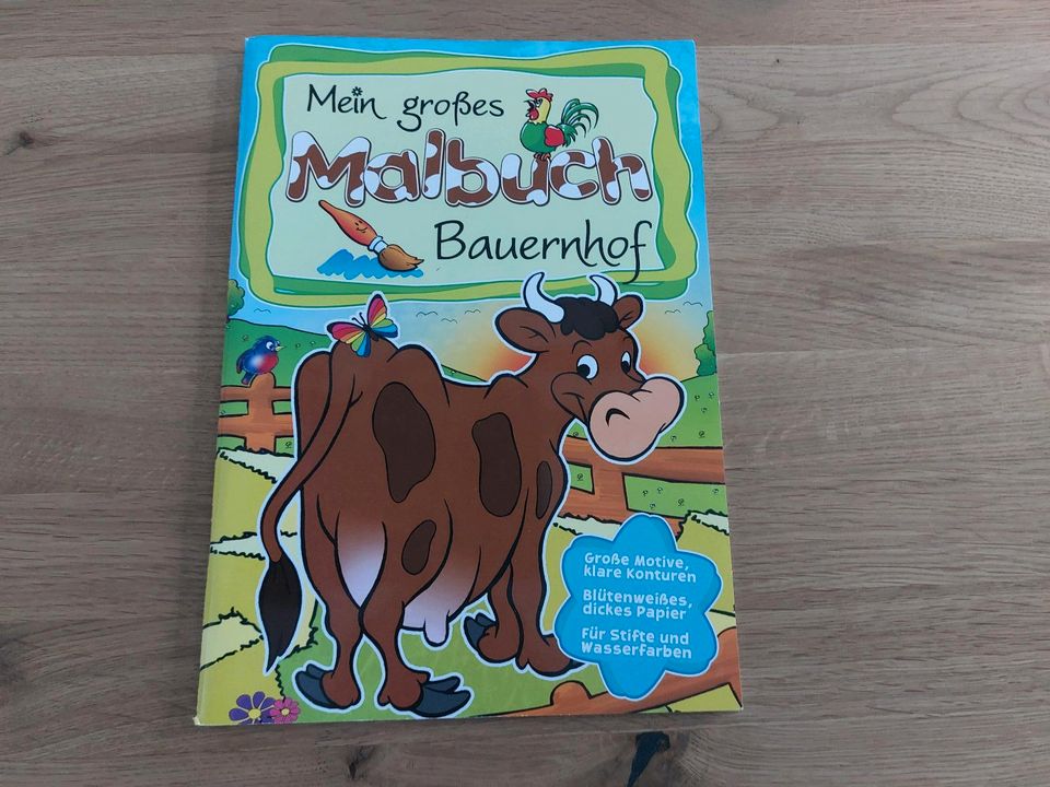 Mein großes Bauernhof Malbuch ab 3 Jahre in Ober-Ramstadt