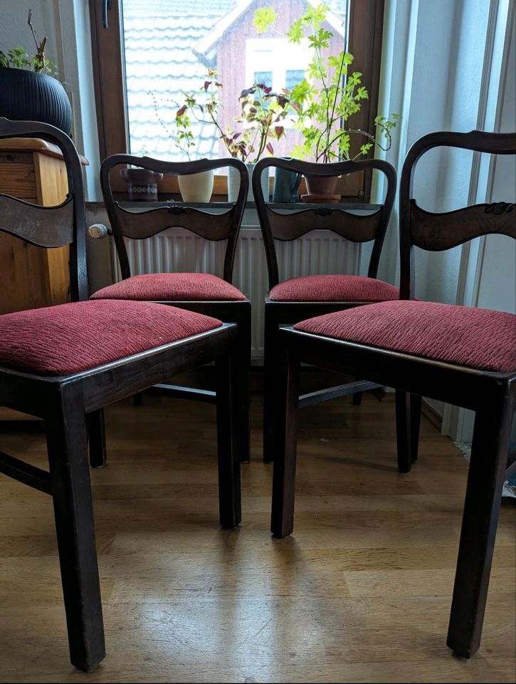 alte Stühle antik Polsterstühle Holzstühle in Höxter